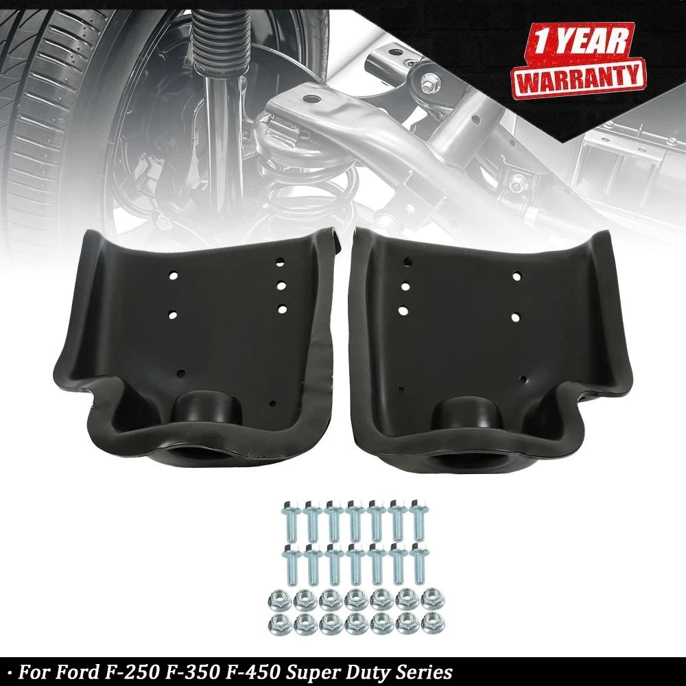 4x Front Spring Seat Housing Shock Tower for Ford Super Duty (2004–2007)