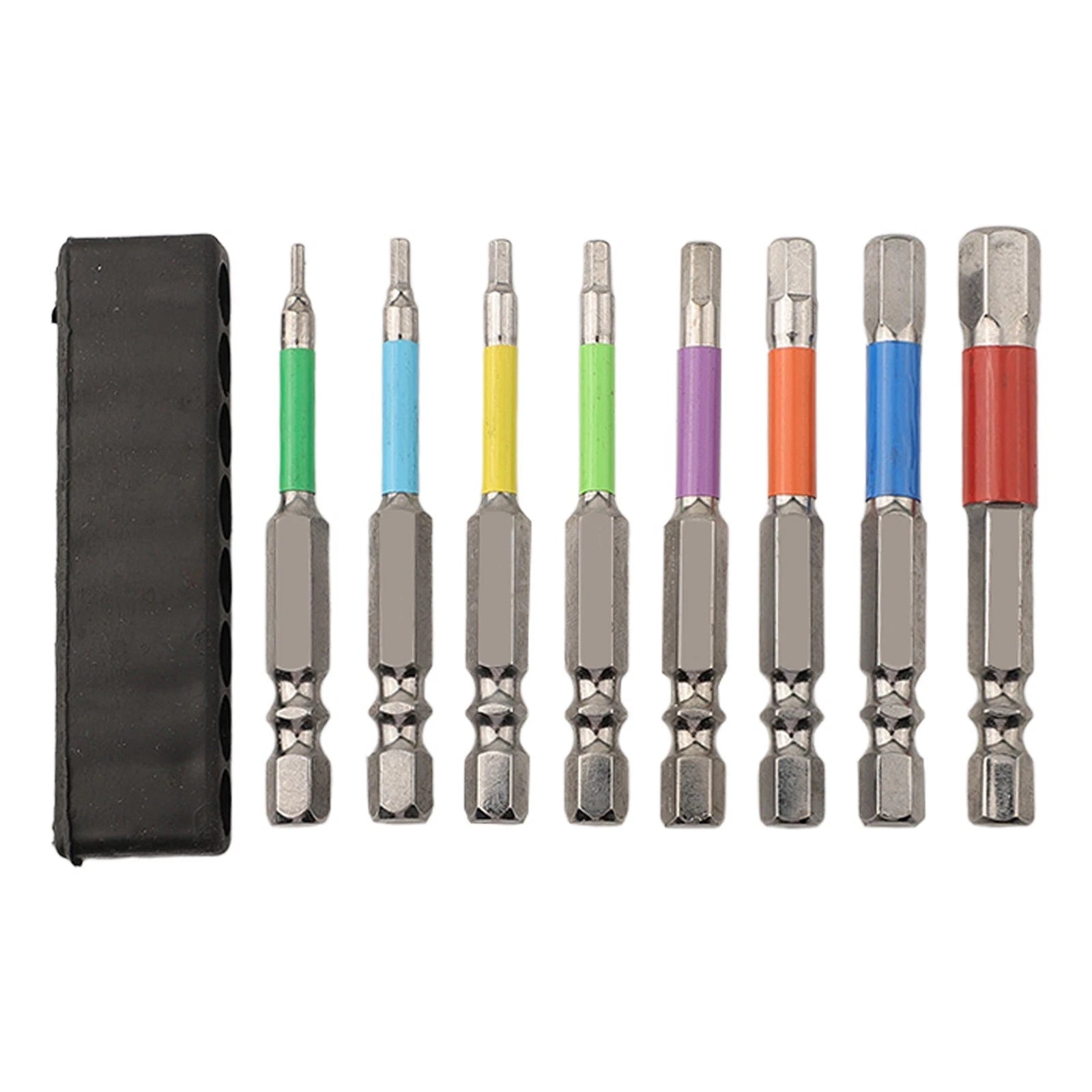 8PCS Magnetic Hexagonal Screwdriver Bits for Various Tools and Drills