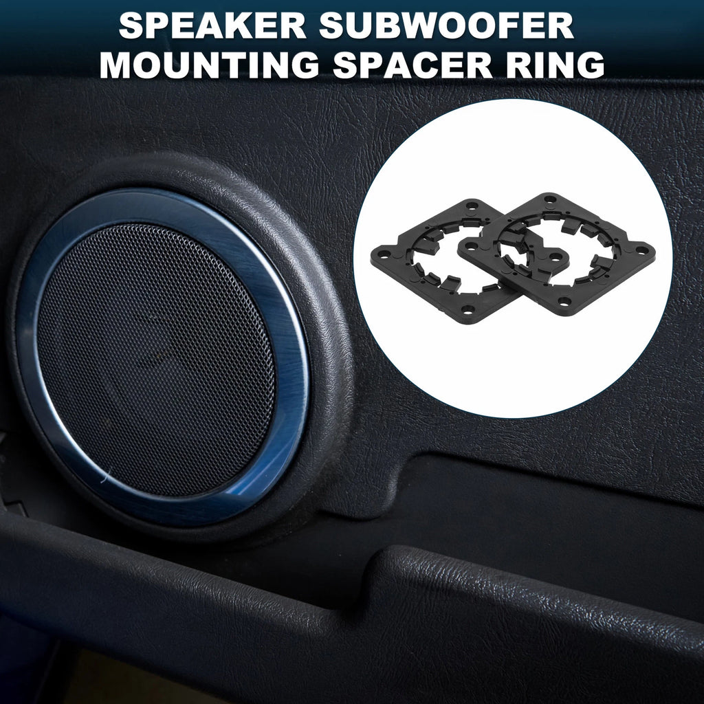 2X Speaker Spacer Ring Adapter for Nissan (ABS)