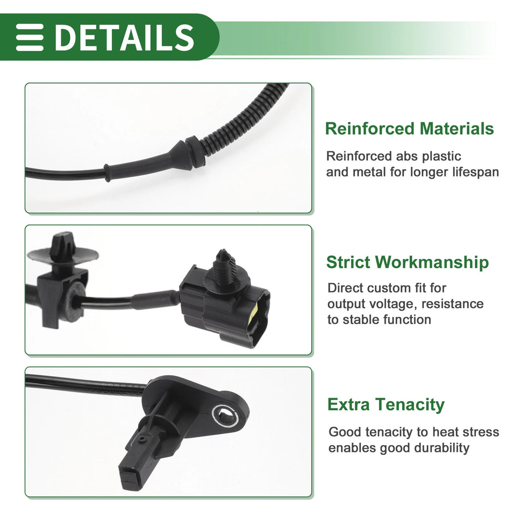 ABS Wheel Speed Sensor No. 9013122 for Chevrolet Sail (2012–2017)