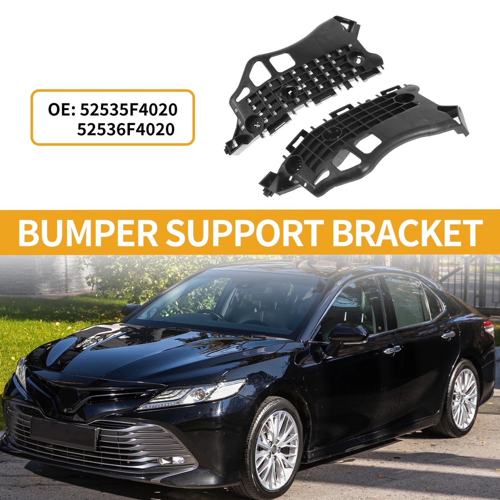 LH Side Front Bumper Support Bracket Replacement for Toyota C-HR (2018–2020)
