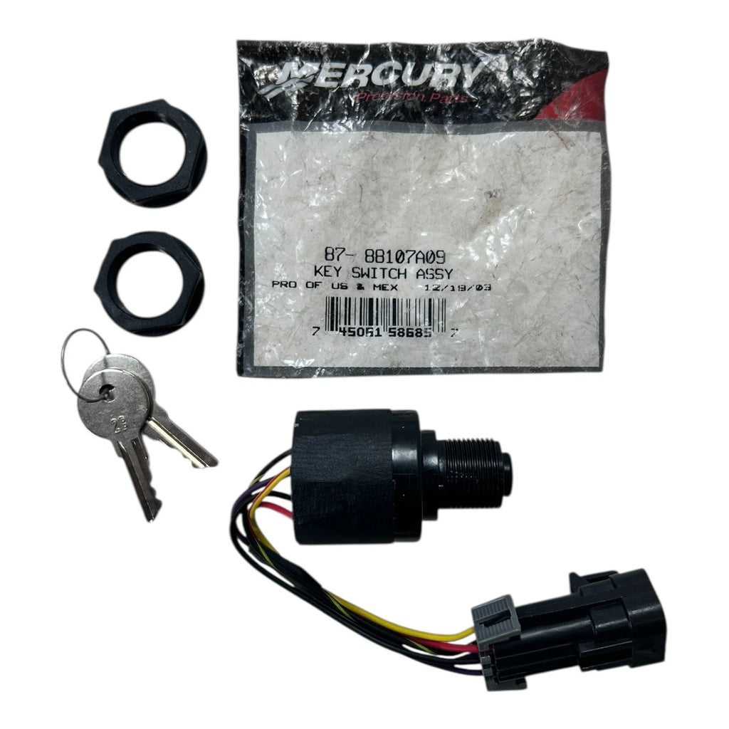 Marine Ignition Switch Assembly w/ Keys for Mercury (1987) 87-88107A09