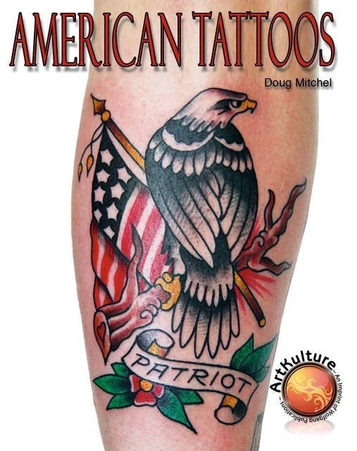 American Tattoos Book by Doug Mitchel (144 Pages)