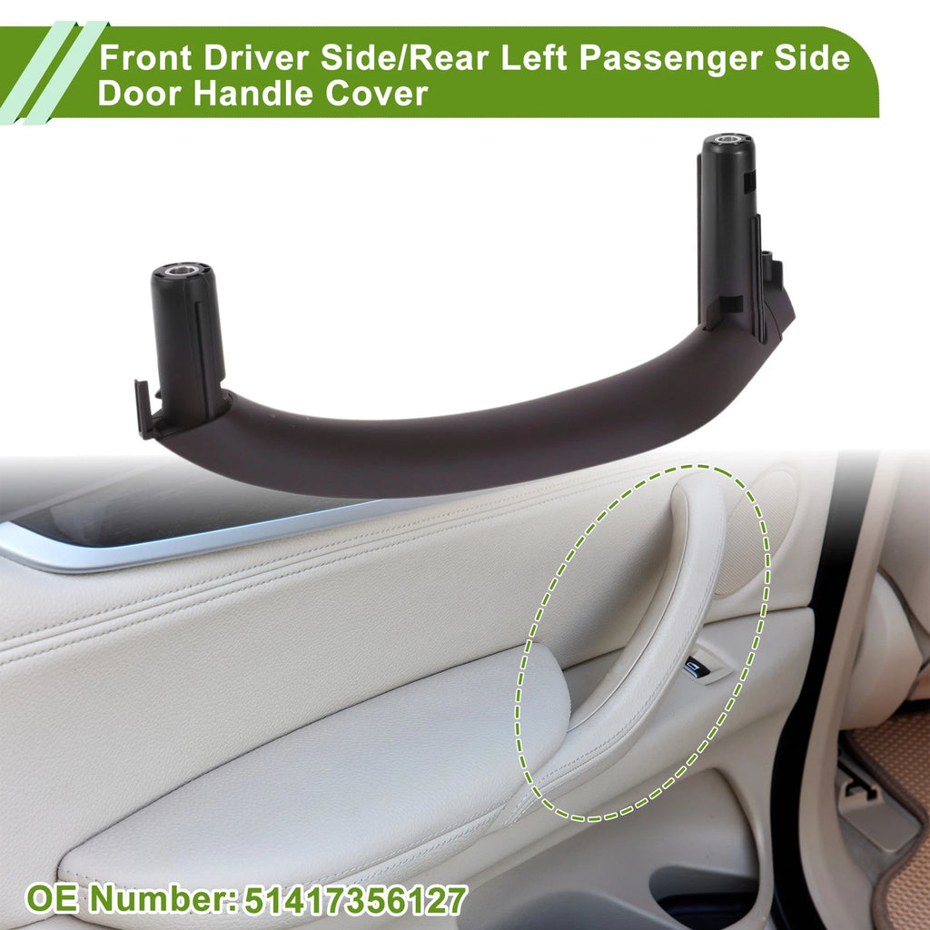 Door Panel Handle Pull Trim Cover Replacement for BMW X5 F15 F85 (2014–2018)