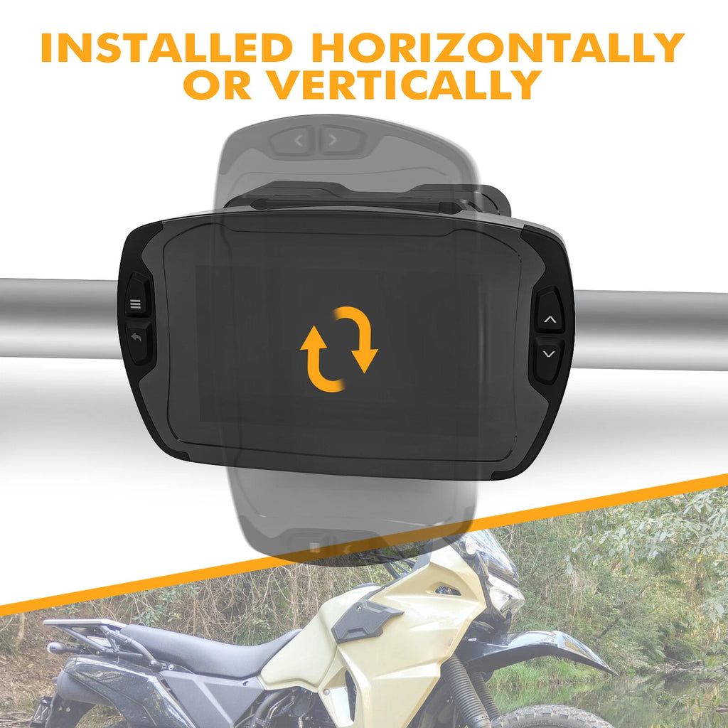 Adjustable GPS Mount Holder Bracket for Motorcycle 14MM Handlebar