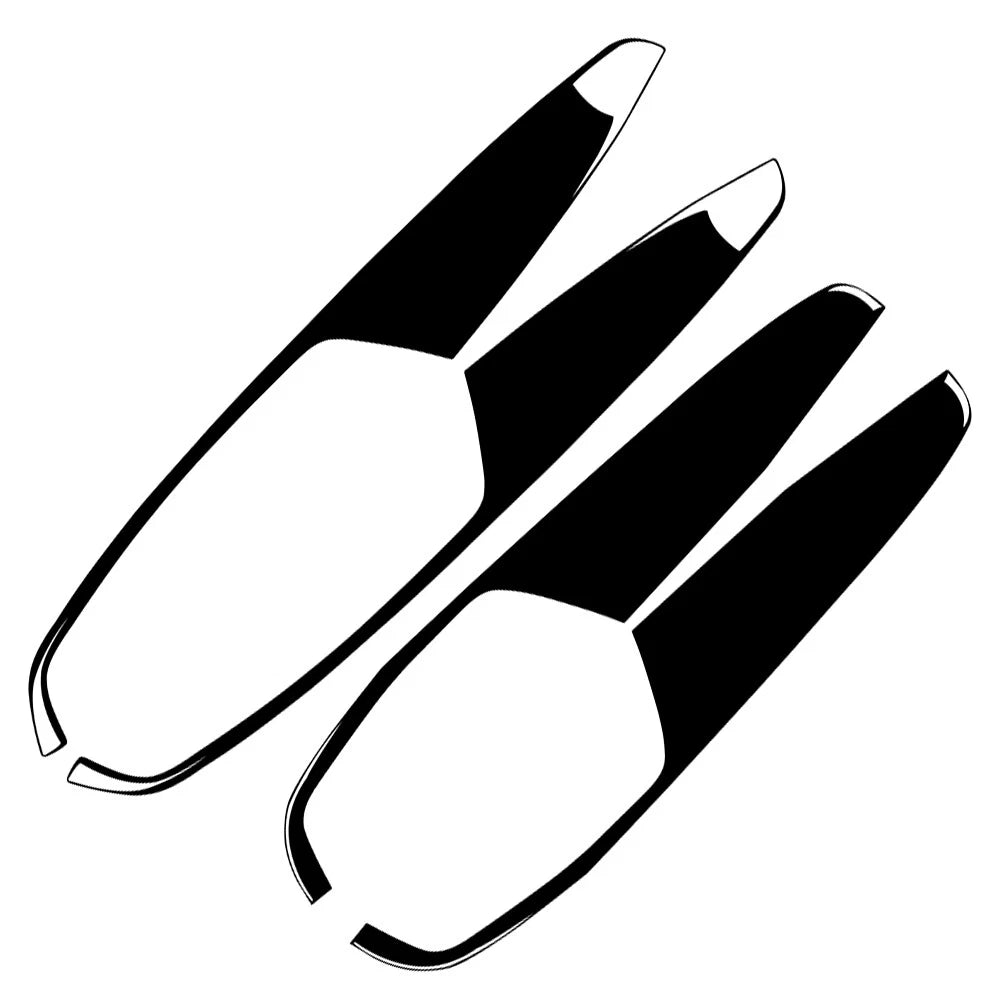 Interior Door Armrest Panel Window Lift Cover Trim for Audi A4 A5 (2016–2023)