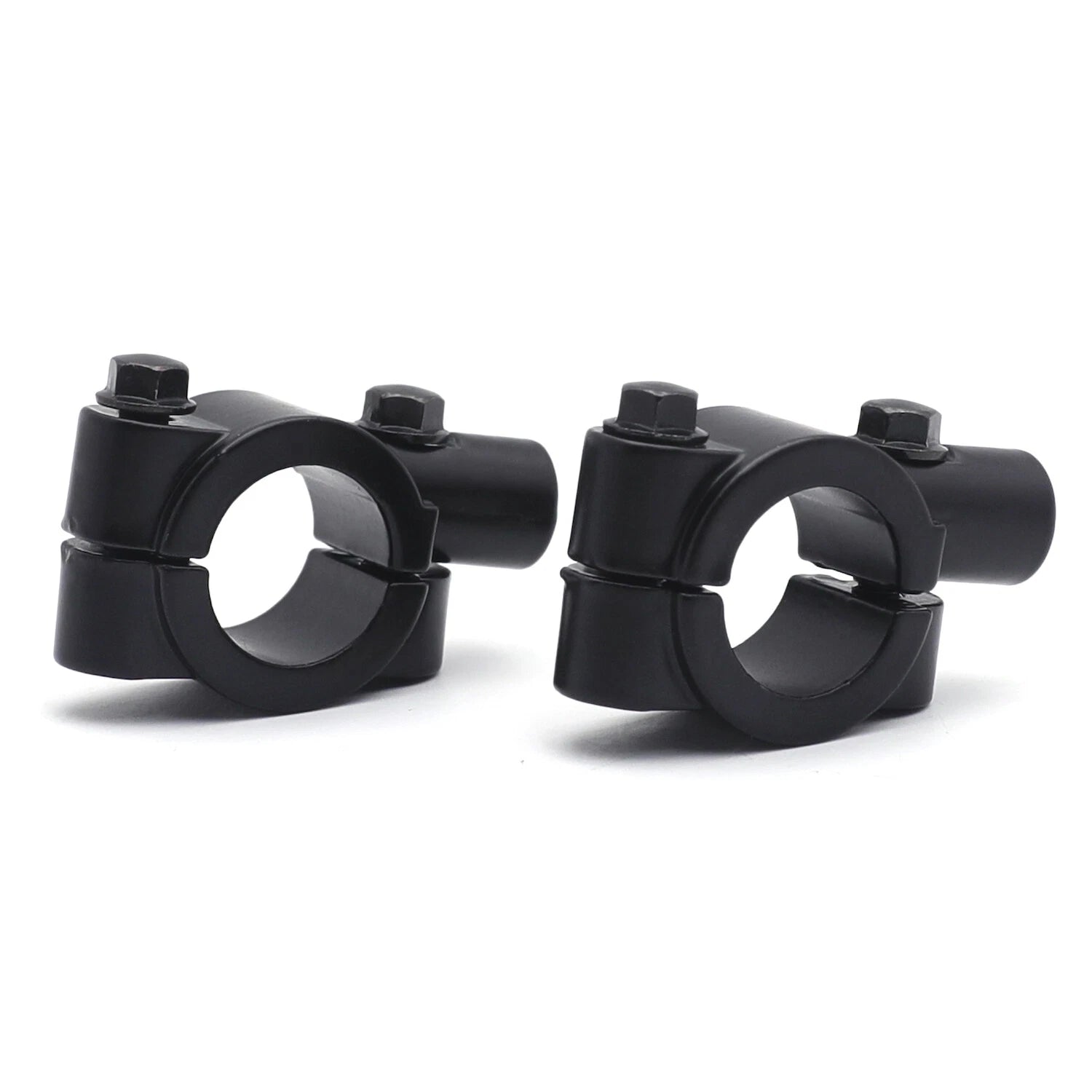7/8" 22mm Motorcycle Handlebar Mirror Thread Mount Clamp Adaptor