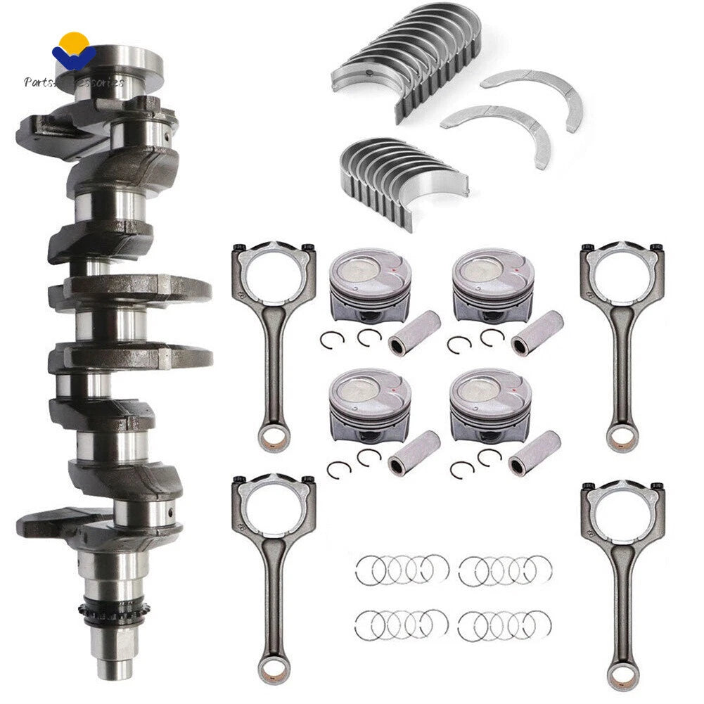 Piston & Rings Kit, Connecting Rod, Bearings, Crankshaft for Hyundai Kia 2.0L