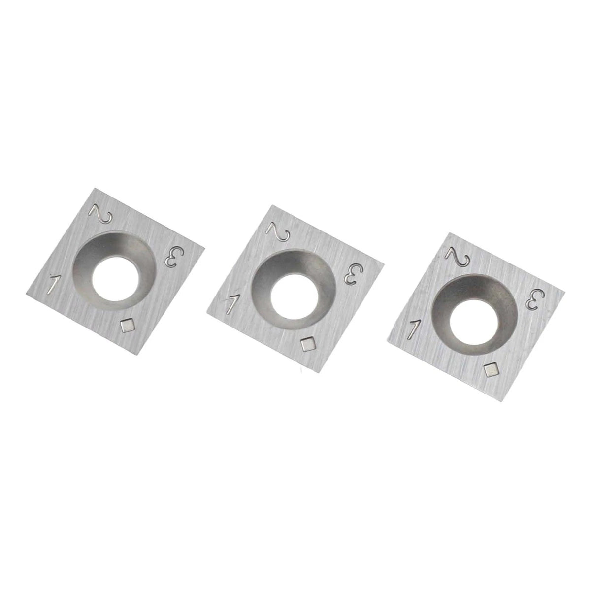 10pcs 12mm Square Carbide Inserts for Woodturning