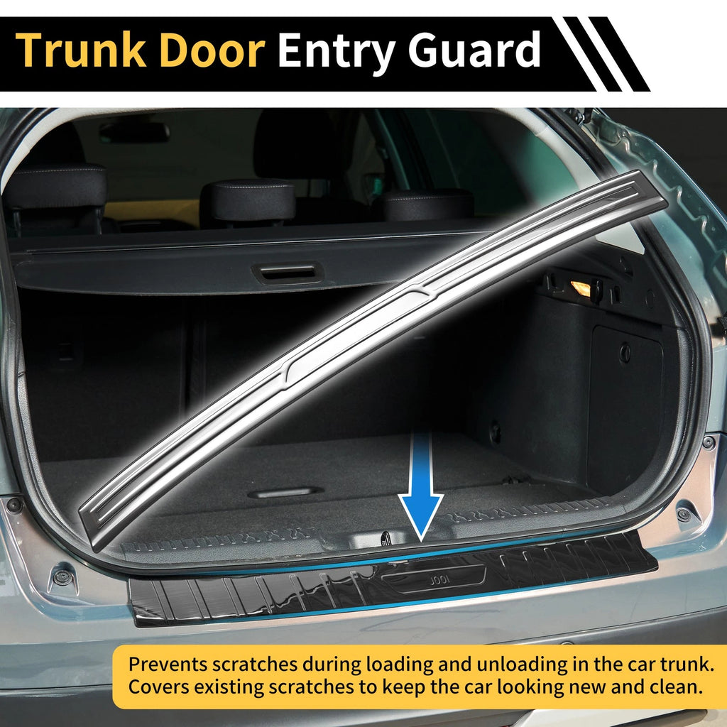 Bumper Guards for Toyota Highlander (2014–2019) Silver Tone 1 Pc
