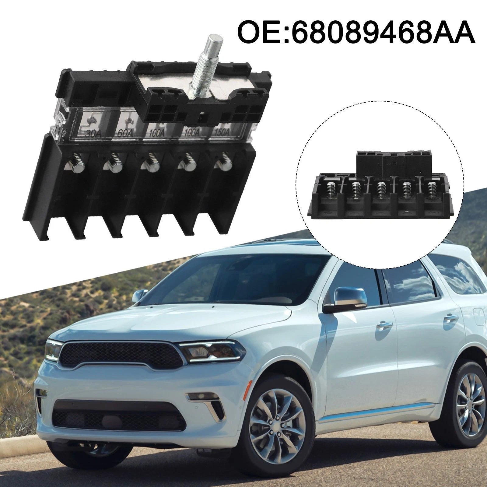 Fuse Block for Dodge Jeep (Compatible)