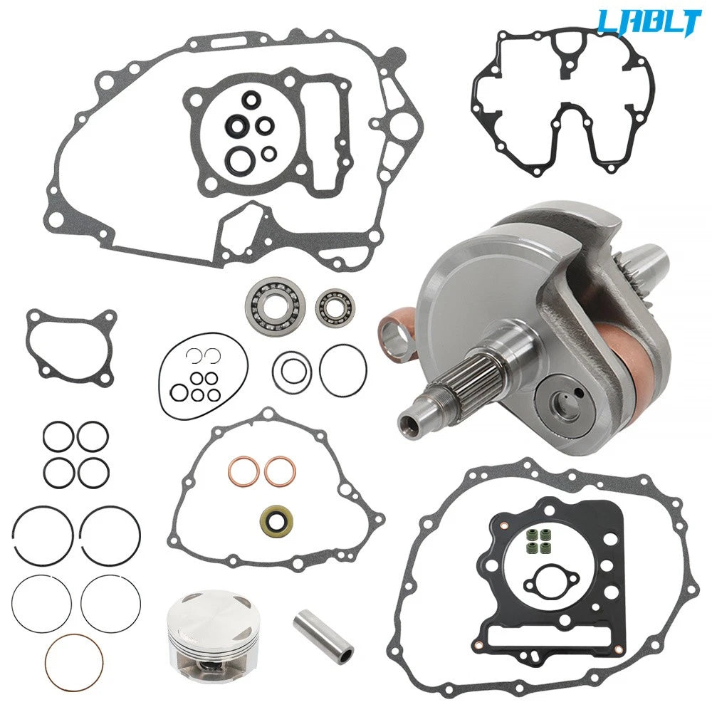Engine Rebuild Kit Crankshaft Piston Gaskets for Honda TRX 400 EX (1999–2004)