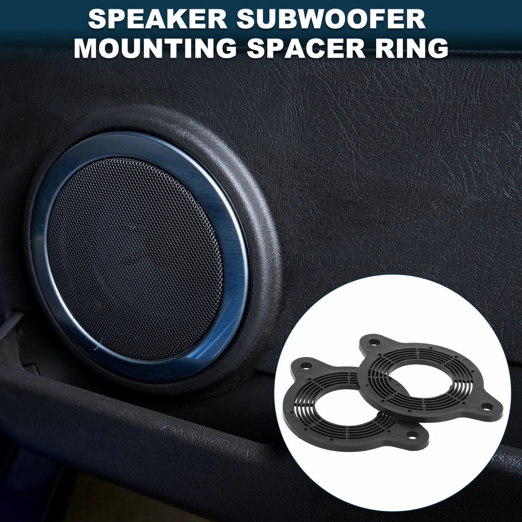 2X Speaker Spacer Ring Adapter for Toyota (ABS)