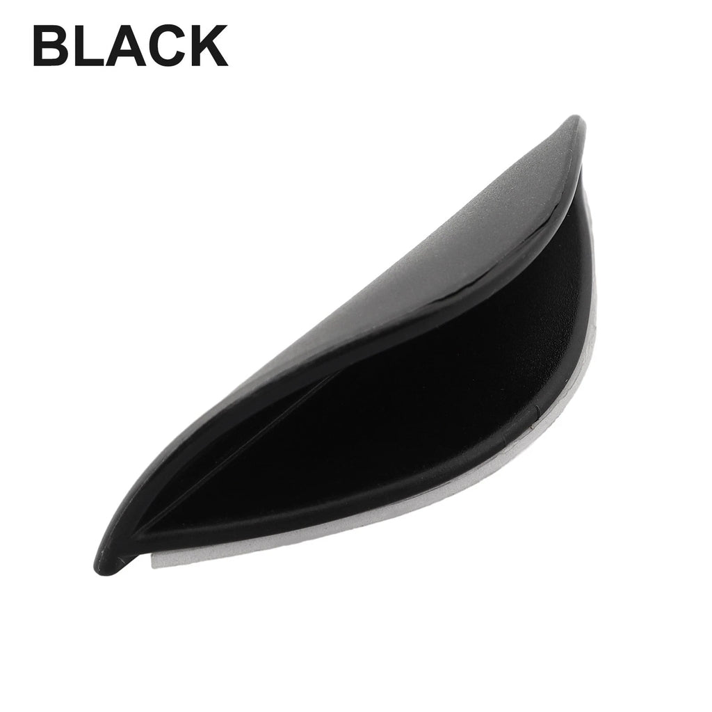 Self-adhesive Plastic Handle for Cabinet Wardrobe Sliding Door (Black)