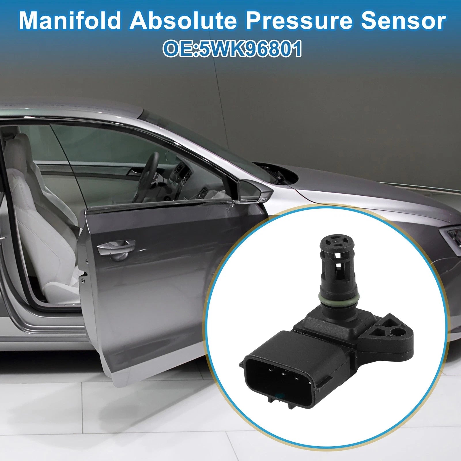 Manifold Absolute Pressure Sensor No.5WK96801 for Ram 3500 (2011–2014)