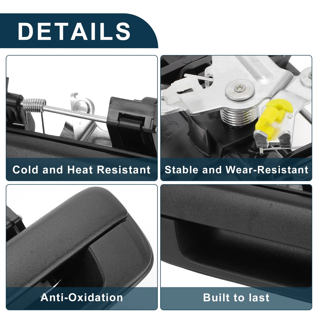 Tailgate Handle Bezel Replacement for Chevy Colorado GMC Canyon (2015–2022)