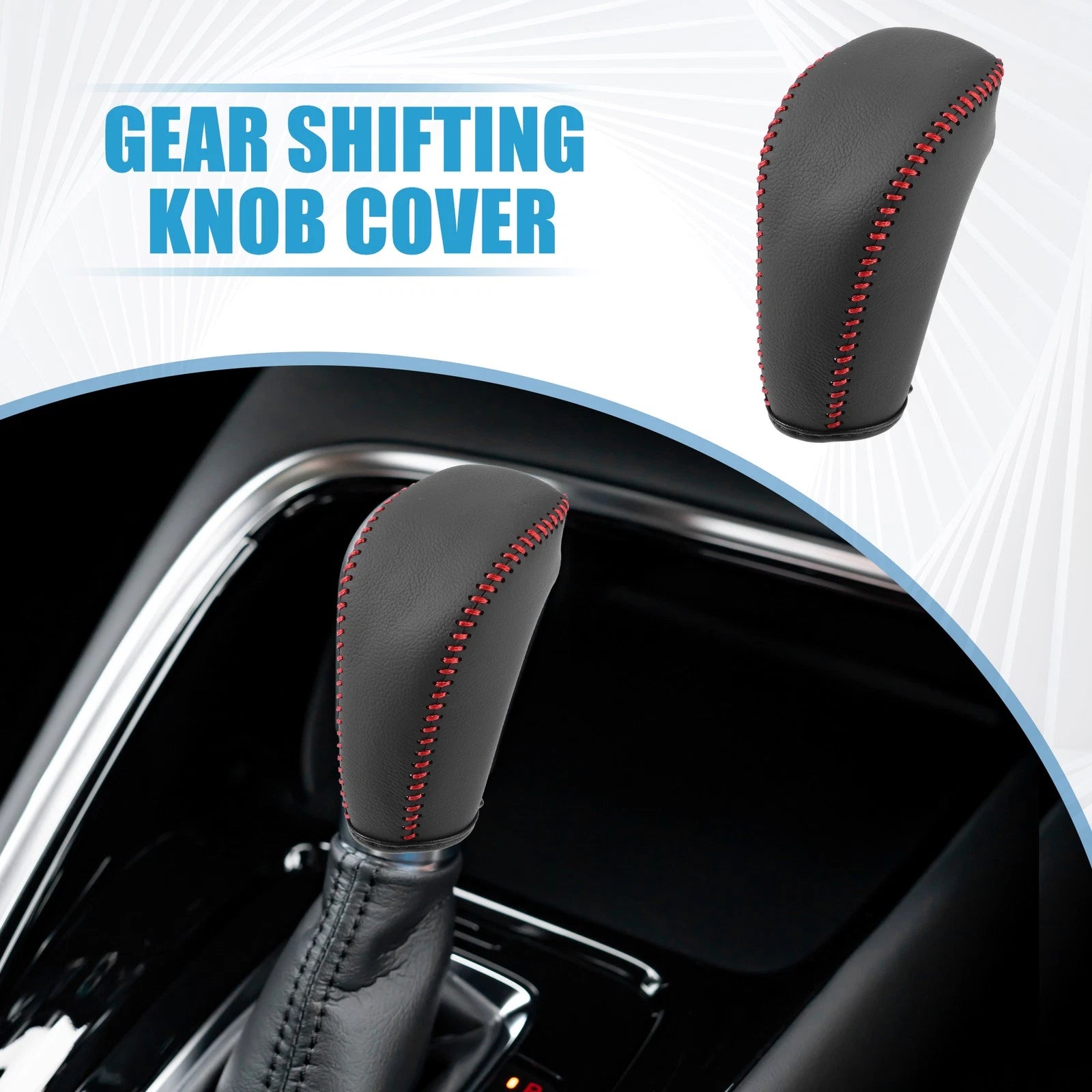Gear Shift Knob Cover Lever Trim Replacement for Hyundai IX25 (2016–2017)