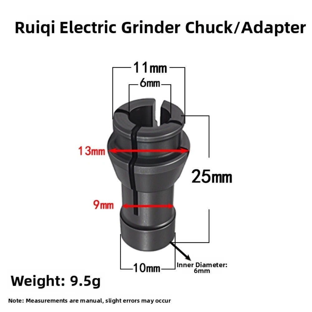 Electric Grinding Chuck Nut for Ruiqi Tools (Compatible)
