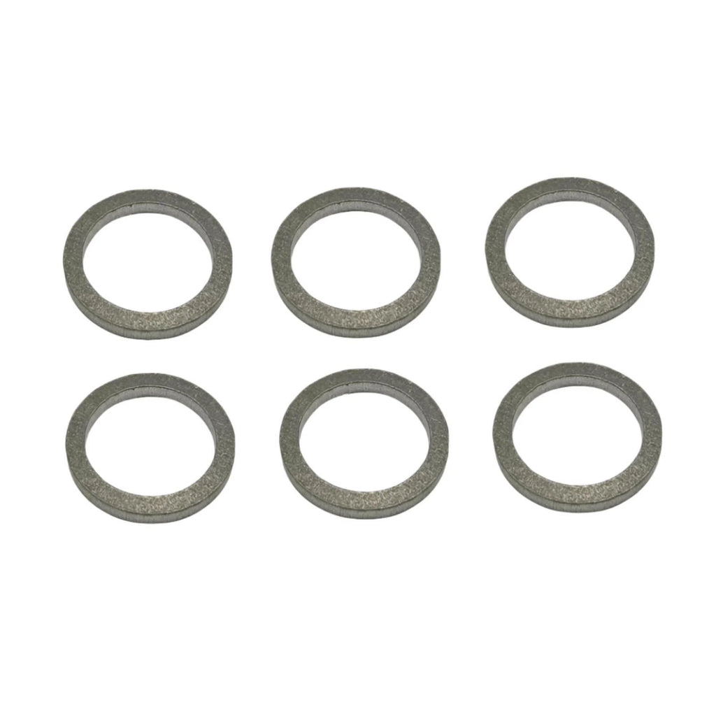 6-Pack Oil Drain Screw Gasket for Yamaha 4-Stroke (90430-14M09-00, 90430-14M09)