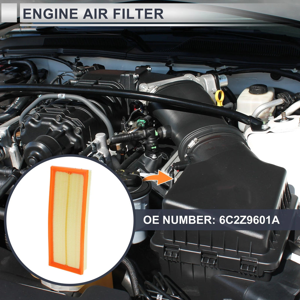 Engine Air Filter Replacement for Mercedes-Benz E350 (2001–2006)