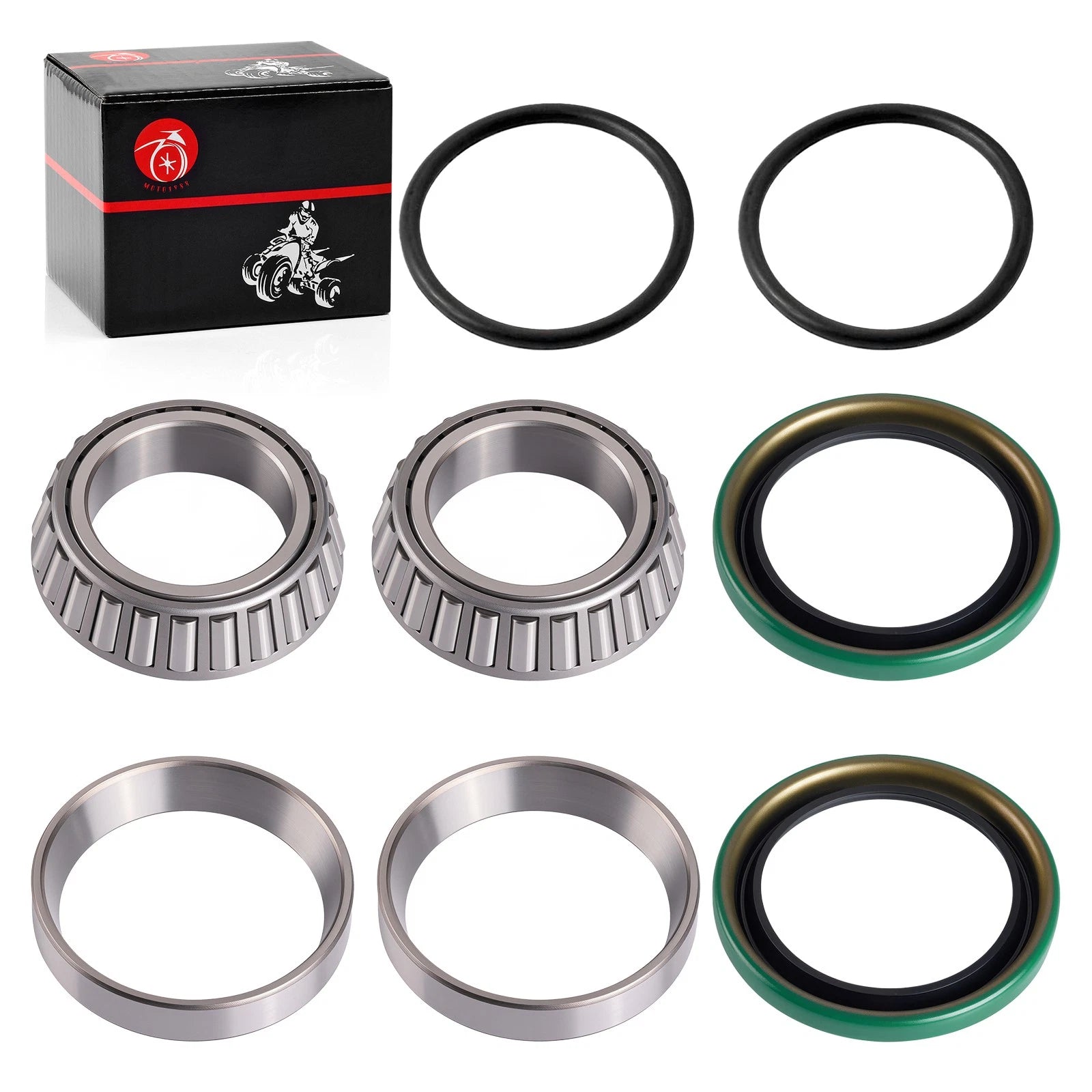 Rear Hub Bearing Seal Repair Kit for Polaris Trail Boss 330 (2003–2013)