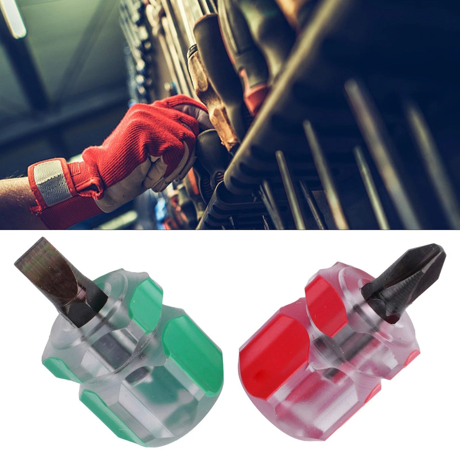 2X Small Flat Head Screwdrivers for Automotive Repair Tools