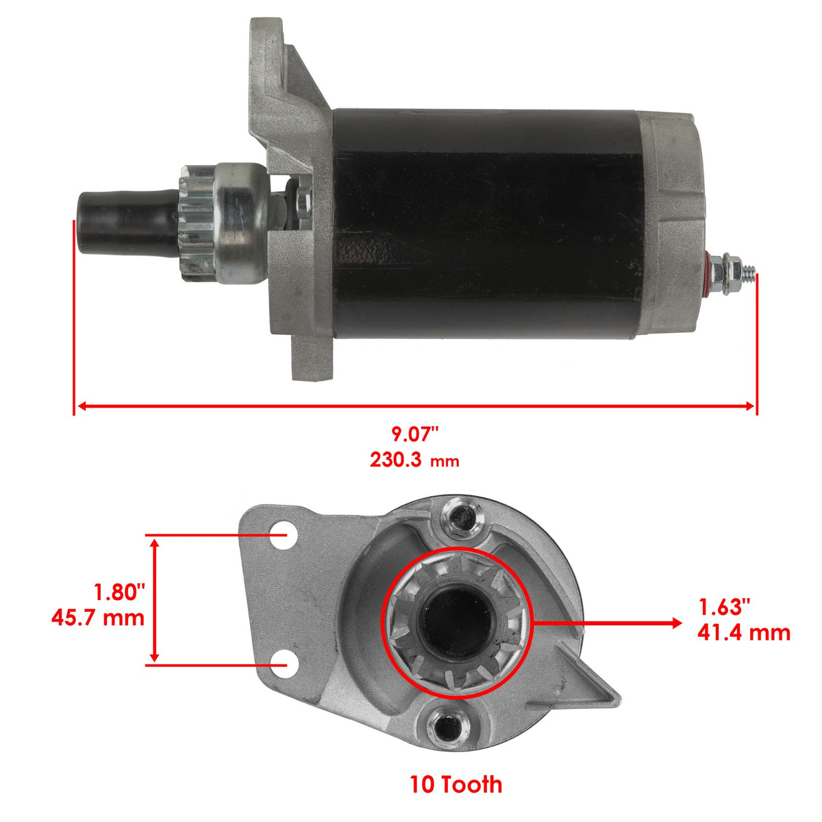 Starter Replacement for John Deere F910 316 318 420 Onan Engine (1983–1992)