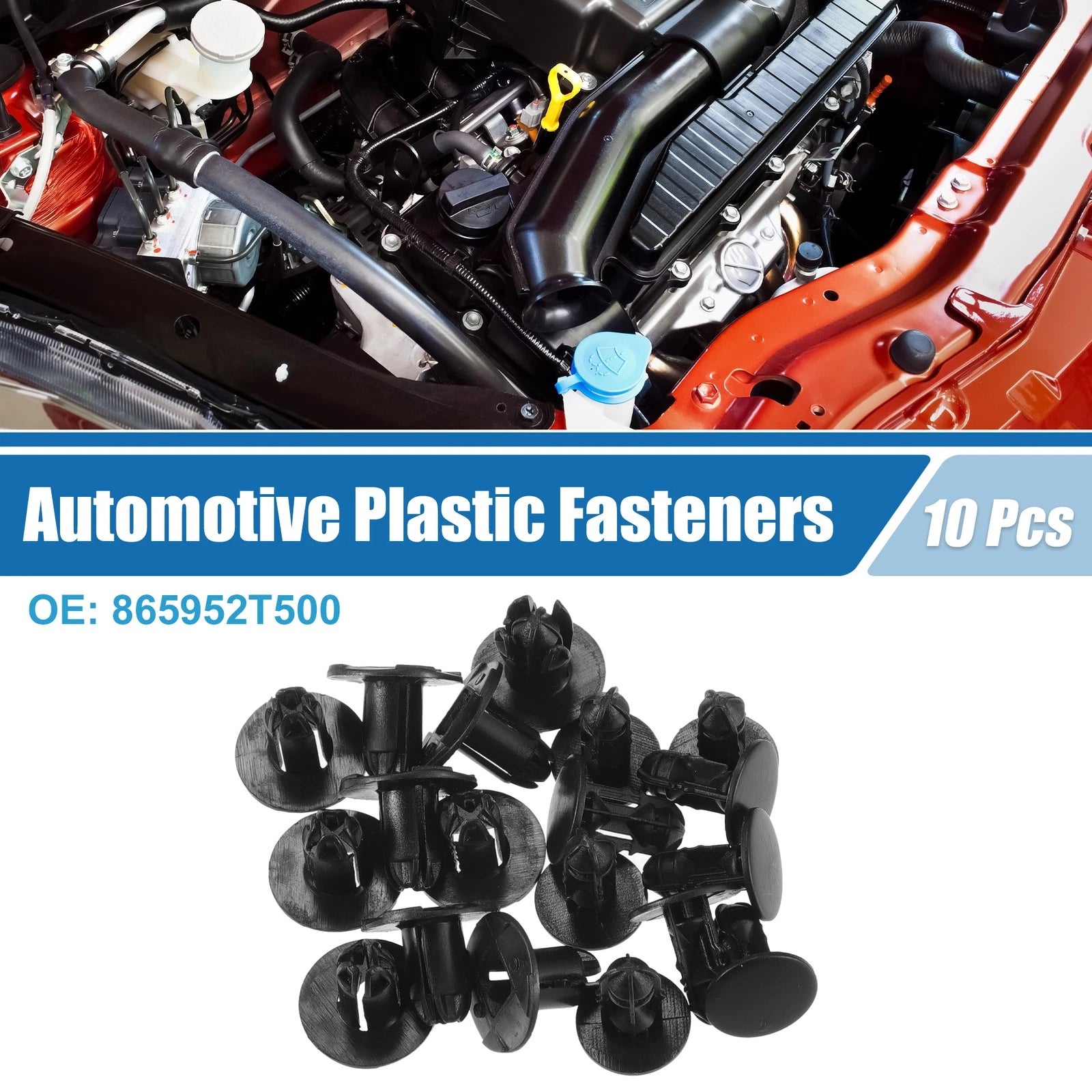 Push-Type Retainer Clip Set for Hyundai Accent (2017–2019)