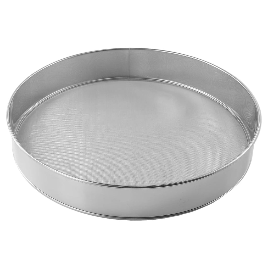 2X Stainless Steel Mesh Sieve Colander Strainer Tool for Kitchen (UK)