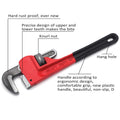 10in Cast Iron Pipe Wrench Adjustable Heavy Duty Spanner