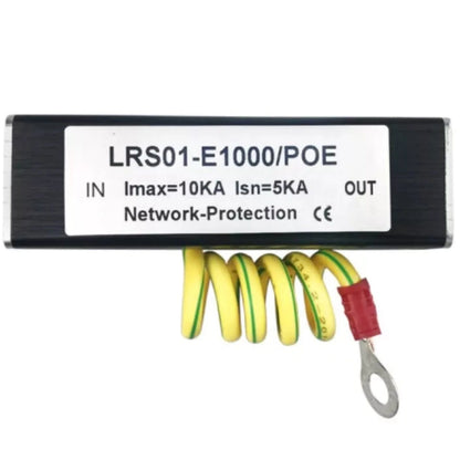 Gigabit POE Network Thunderstorm Protector DC48-57V RJ45 (1PC)