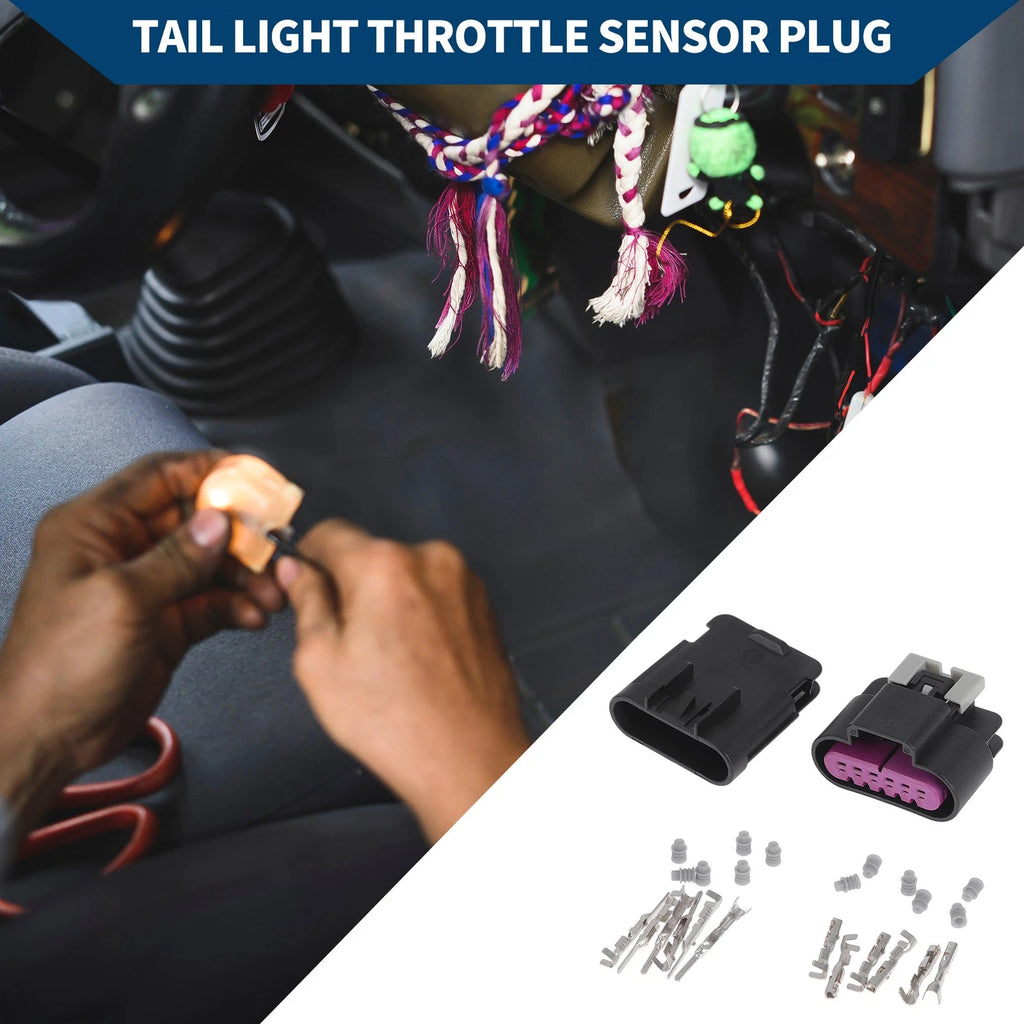 Tail Light Throttle Sensor Connector 6 Pin for Opel (2010–2020)