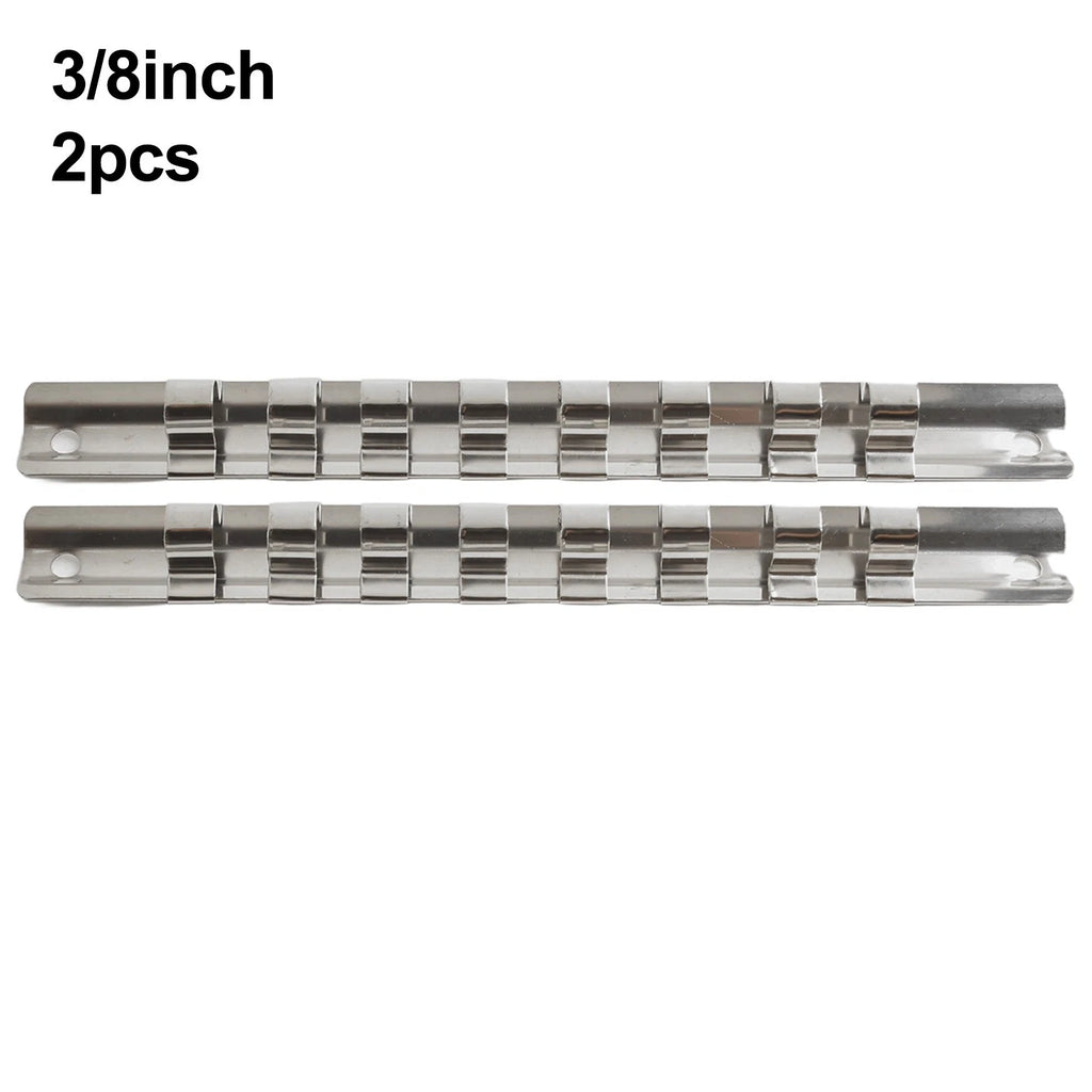 8-Clip Socket Rack Holder for Tool Organization