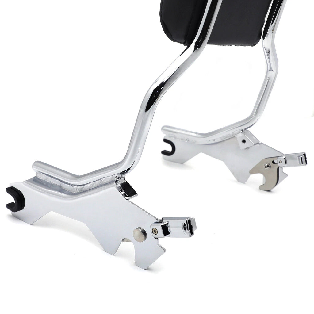 Chrome Passenger Sissy Bar Backrest for Harley Softail FXFB (2018–UP)