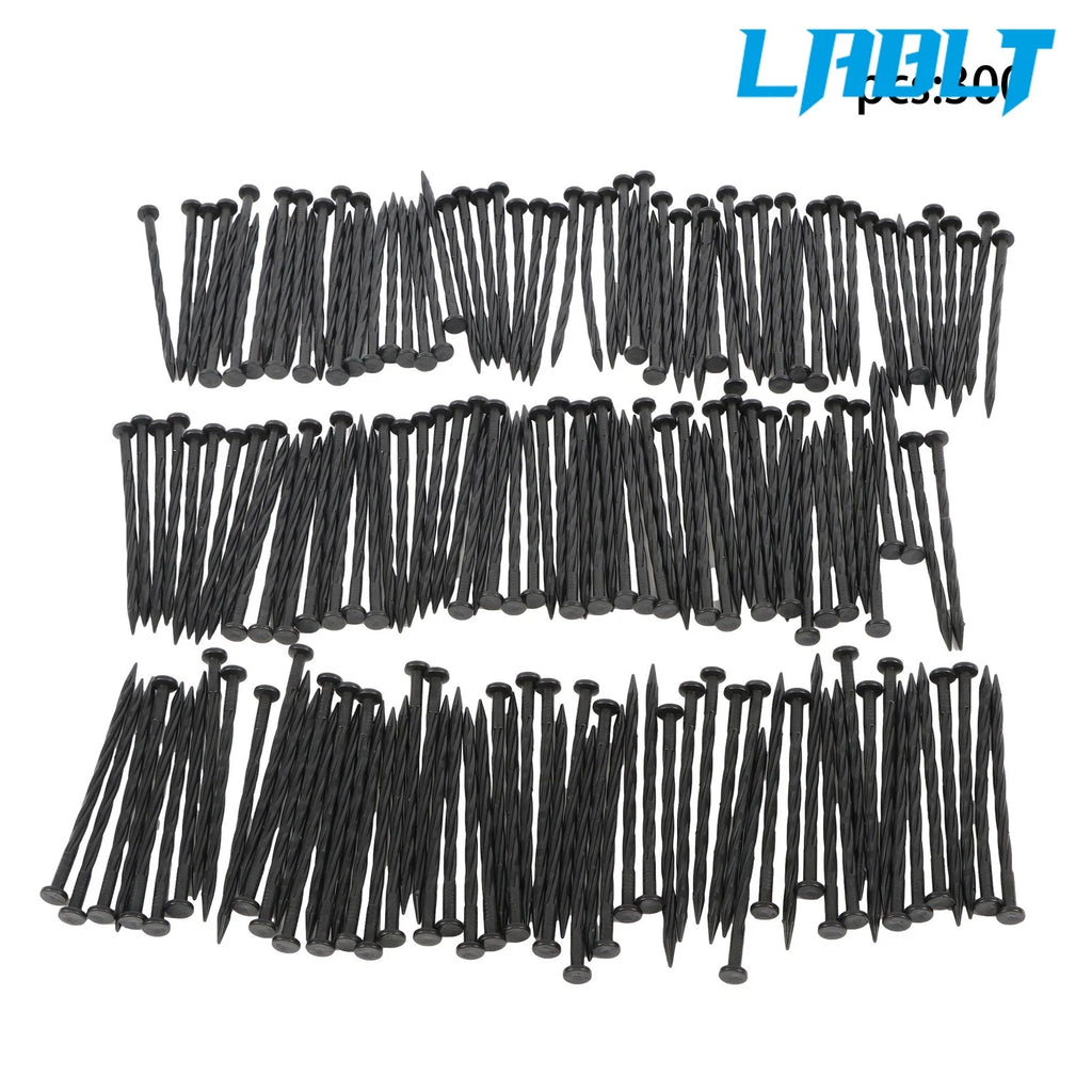 300 Pcs Landscape Edging Stakes 8 Inch Spiral Anchoring for