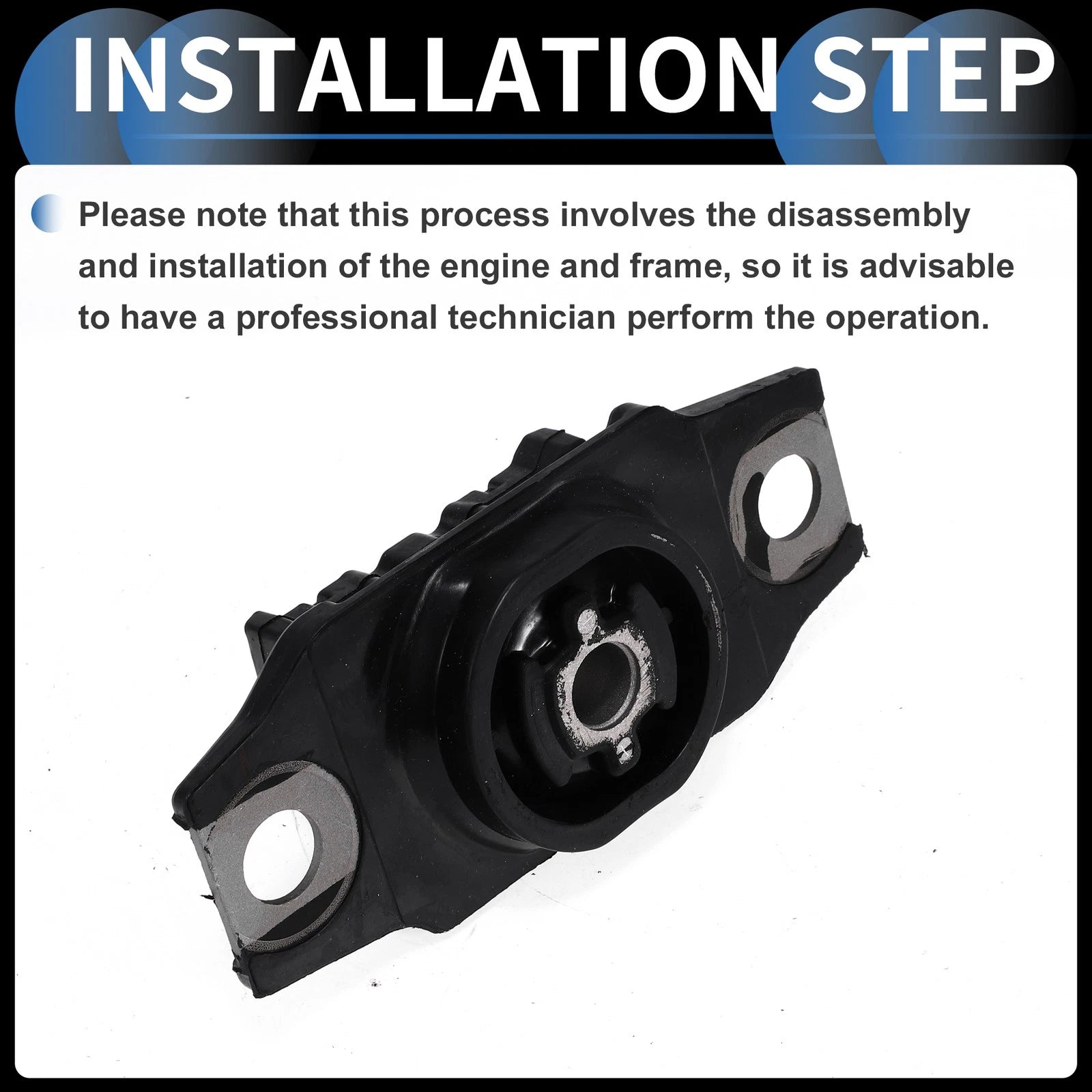 Engine Motor Mount for Fiat 500 1.4L (2012–2018)