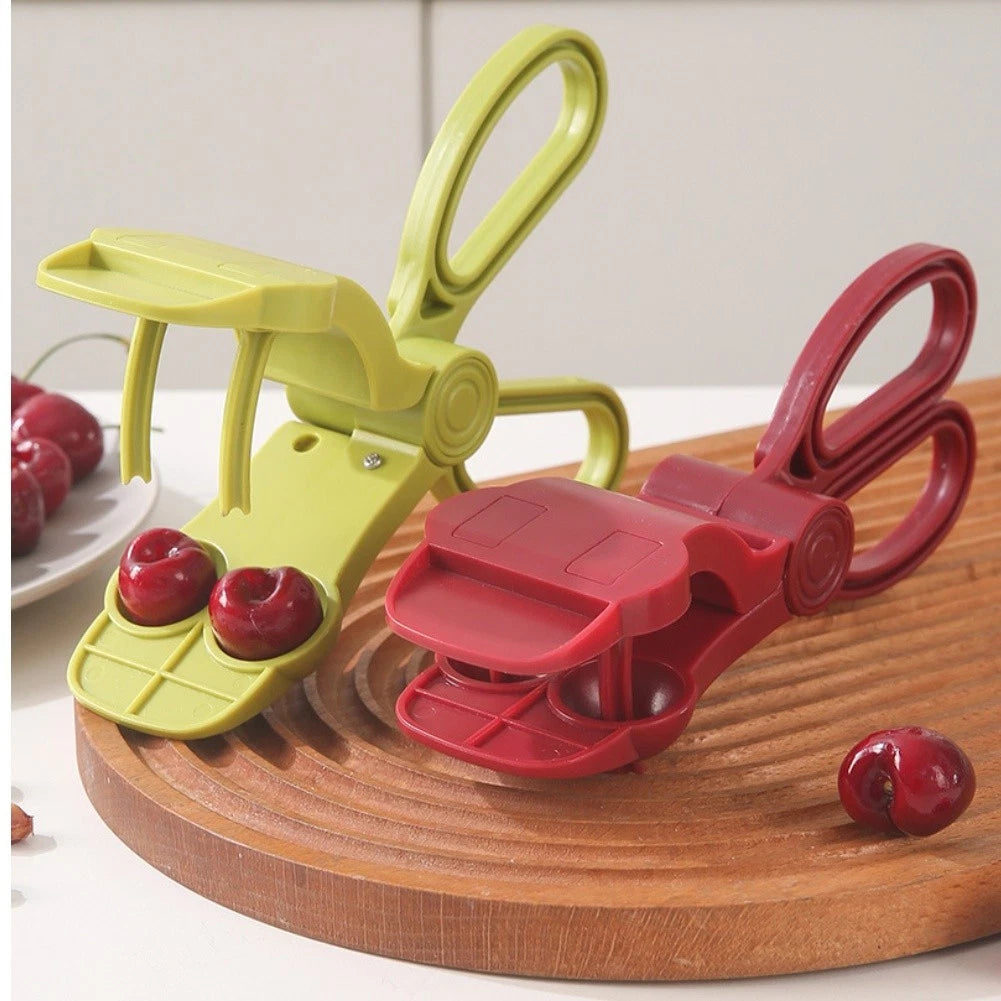 Dual Hole Cherry Pitter Tool for Quick Pit Removal
