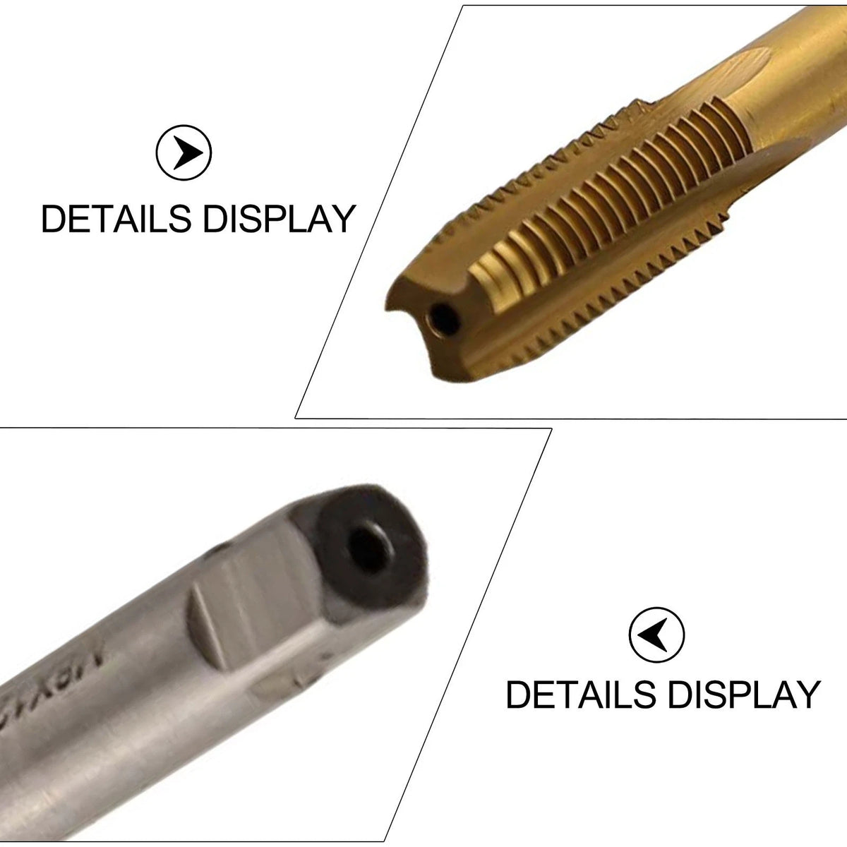 M8 x 1.25 Straight Flute Tap for Metric Thread (120mm Long)