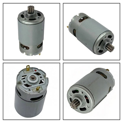 RS550 14.4V Motor for DIY Power Tools (75x37.5mm, 10 Tooth Output Shaft)