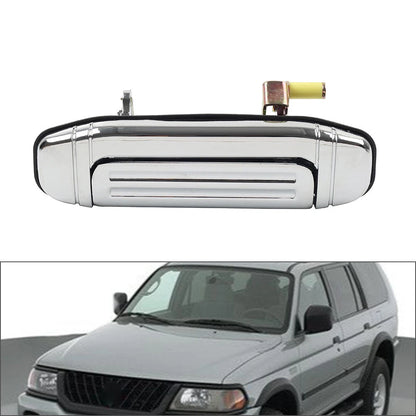 1x Rear Left Chrome Outer Door Handle For Mitsubishi Pajero 92-98 Montero 92-00