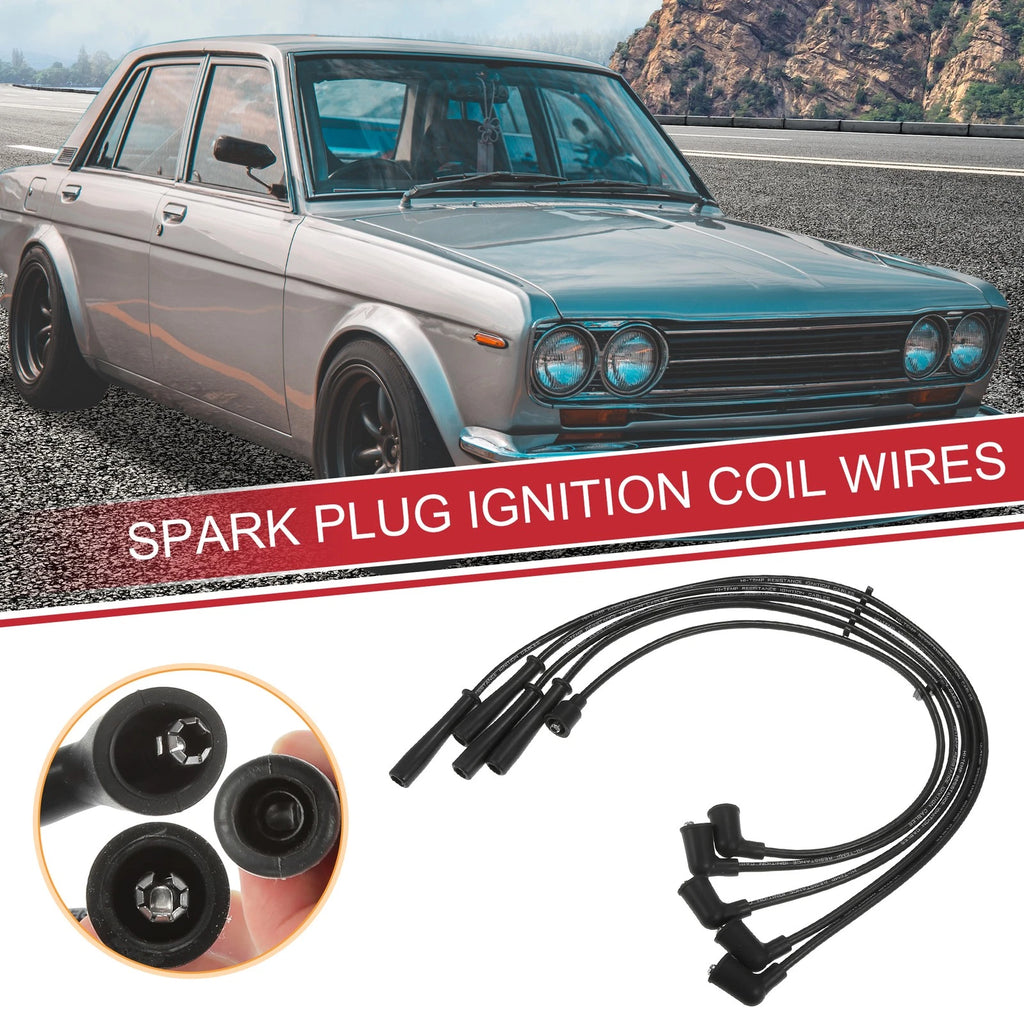Spark Plug Wire Set Replacement for Nissan 200SX 510 521 610 (1968–1972)