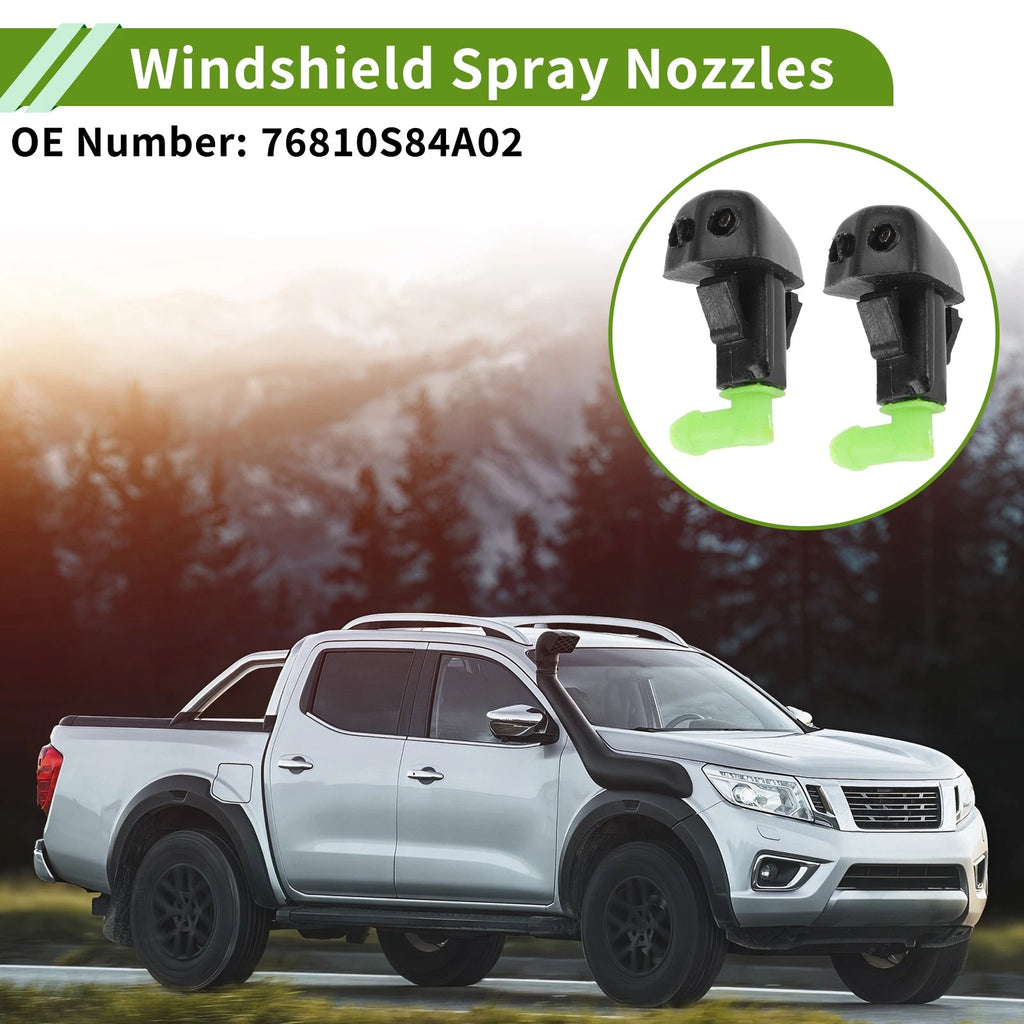 Windshield Washer Nozzle With Hose Connector for Honda (2001–2005)