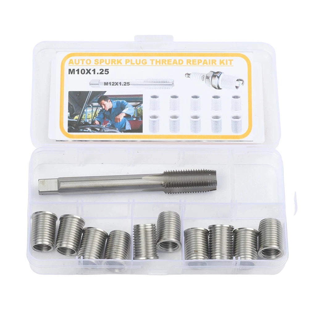 M10X1.25 Tap Thread Repair Kit for Automotive Applications