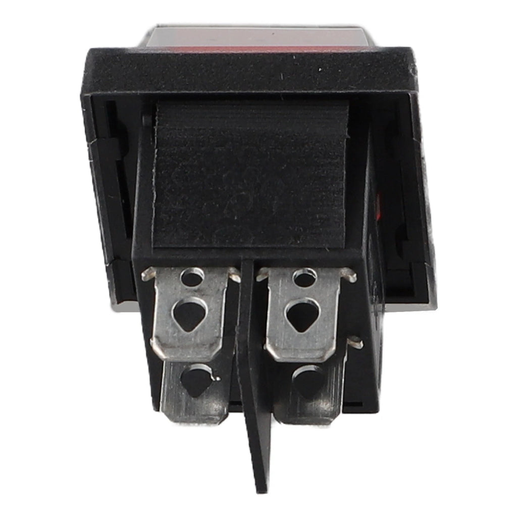 2X Waterproof 2 Pole Rocker Switch with 4 Pin Blade Terminal 16A/250V