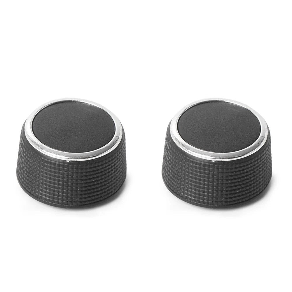 2x Rear Radio Audio Volume Control Knob for Chevrolet GMC 2007-2013 2008 Black