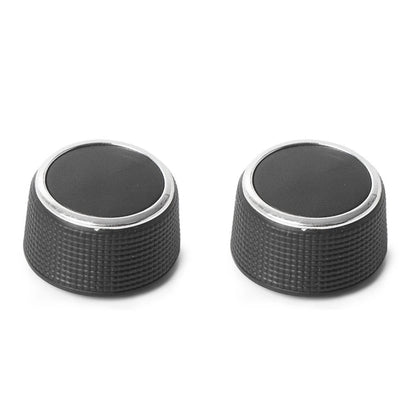 2x Rear Radio Audio Volume Control Knob for Chevrolet GMC 2007-2013 2008 Black
