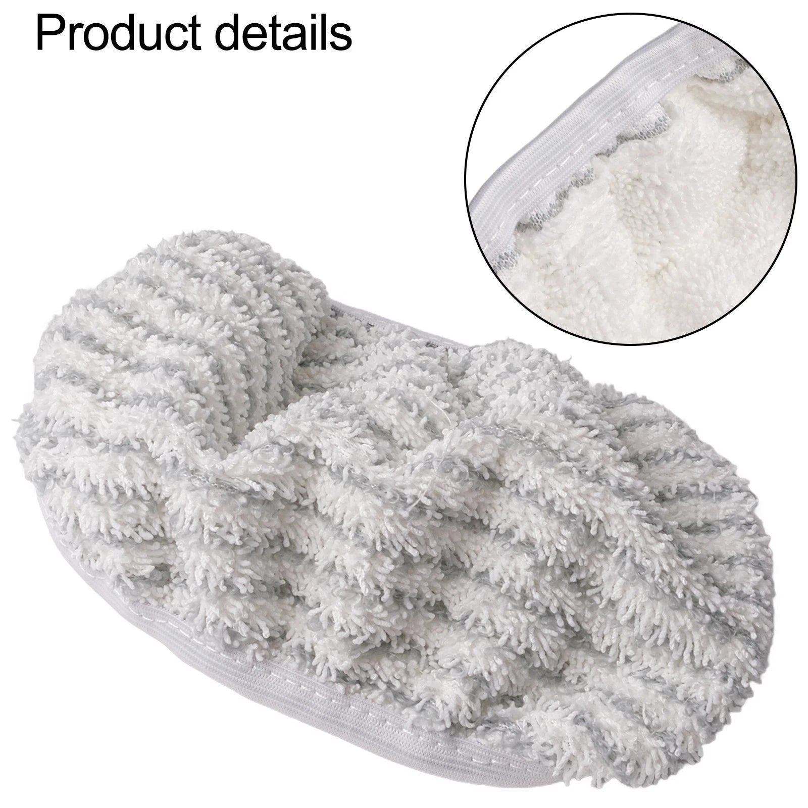 2pcs Microfibre Cloth Pads for Clean & Steam ZR005801 (Compatible)
