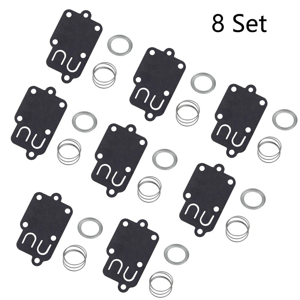Set of 8 Carburetor Diaphragm Kit for B&S 270026 272538 272538S 272637 5021