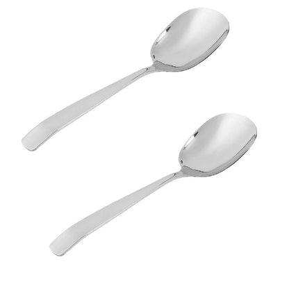 2X Stainless Steel Spoon Set for Kitchen