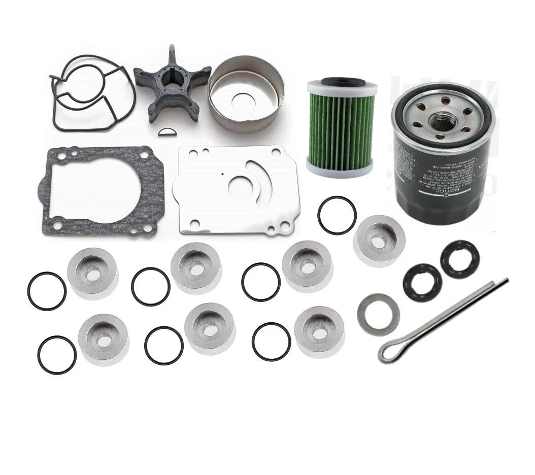 Suzuki Outboard Maintenance Service Kit for 200 225 250 HP (2000–2023) 17400-93850 17400-93851